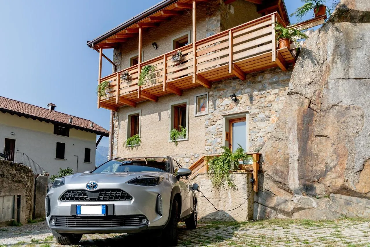 Green Chalet Scalotta - Wonderful Terrace Lake And Mounts View With Spa Dervio 0*,